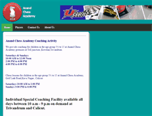 Tablet Screenshot of anandchessacademy.com